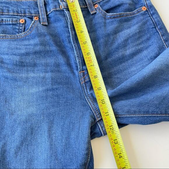 Levi's Womens Button Fly Distressed Wedgie Skinny Jeans Size 29 - Picture 7 of 8